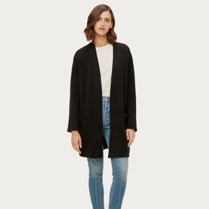 Jenni Kayne sweater coat, black, medium